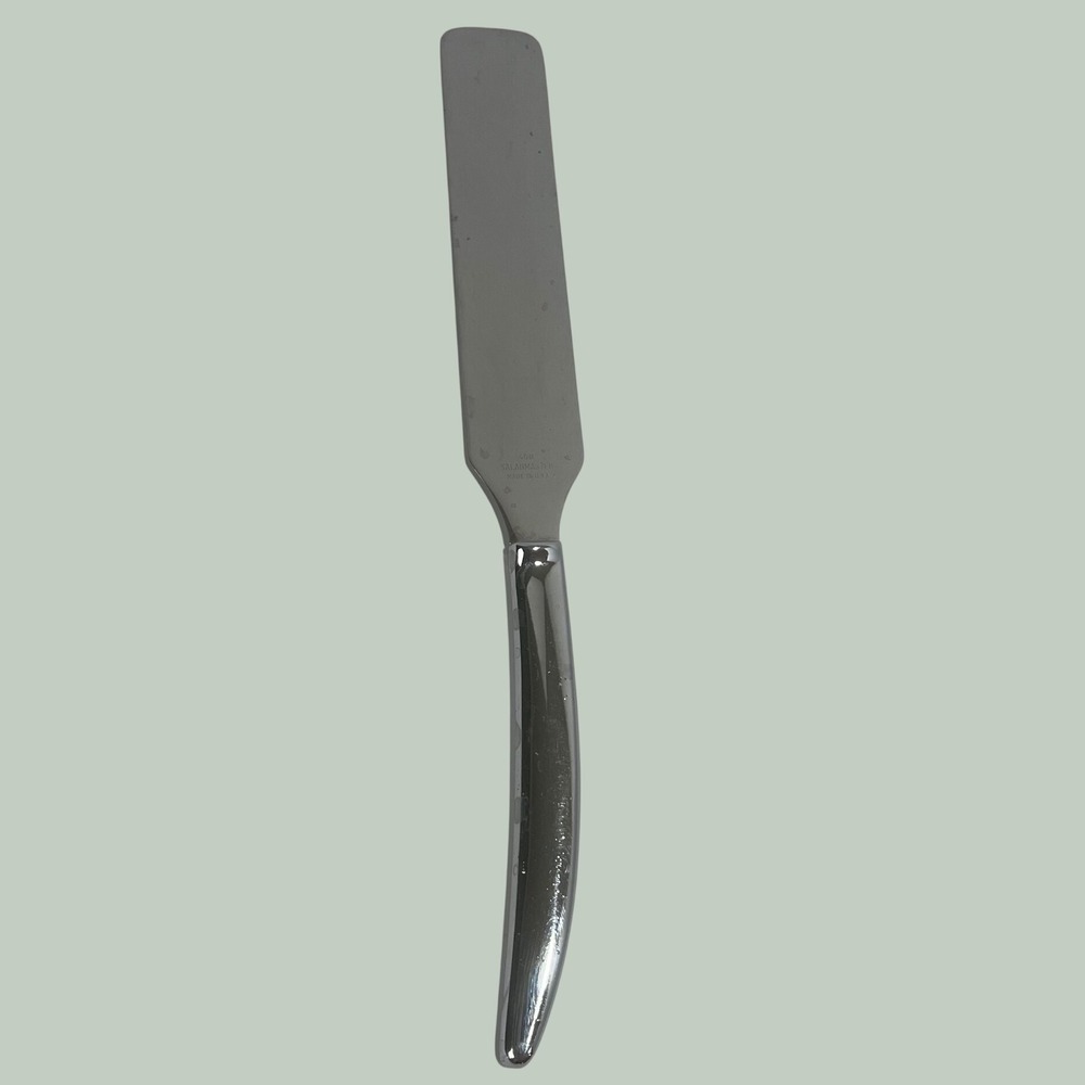VTG Saladmaster Stainless Steel Spreader Cake Knife Model #408 USA 13"